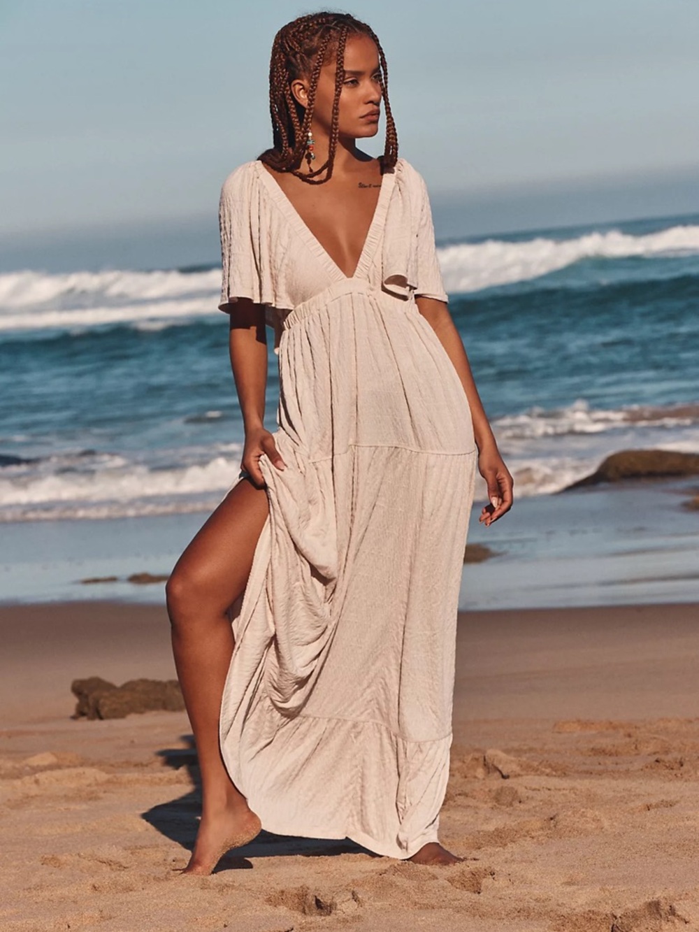FREE PEOPLE BEACH La La Maxi Dress - Picture 2 of 7
